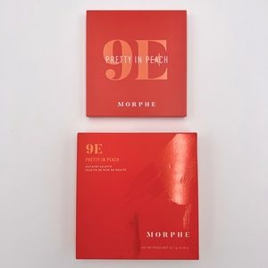 NIB Morphe 9E Pretty in Peach Artistry Palette